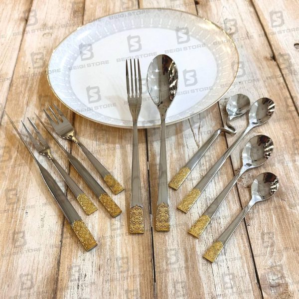 سرویس قاشق چنگال  بارونیا 155 پارچه 30 نفره  685G