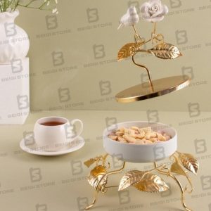 شکلات خوری با درب گل و پرنده کد 6014