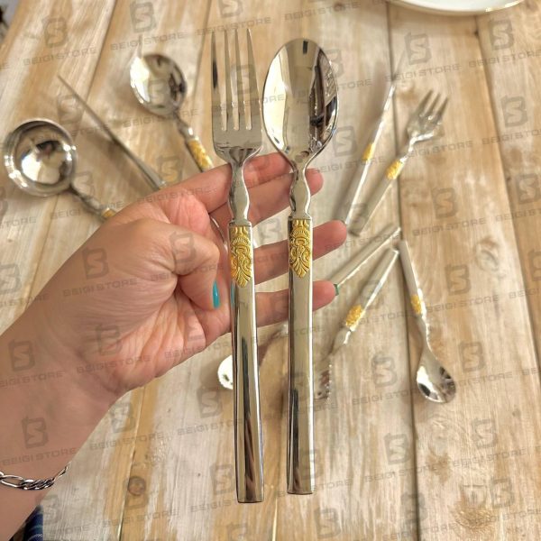 سرویس قاشق چنگال کریستوفر 157 پارچه 30 نفره  164G - Image 4