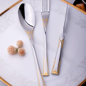 سرویس قاشق چنگال پرلینی کد 8100G