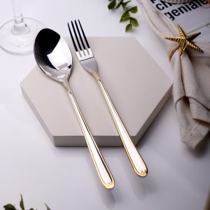 سرویس قاشق چنگال پرلینی کد 509G